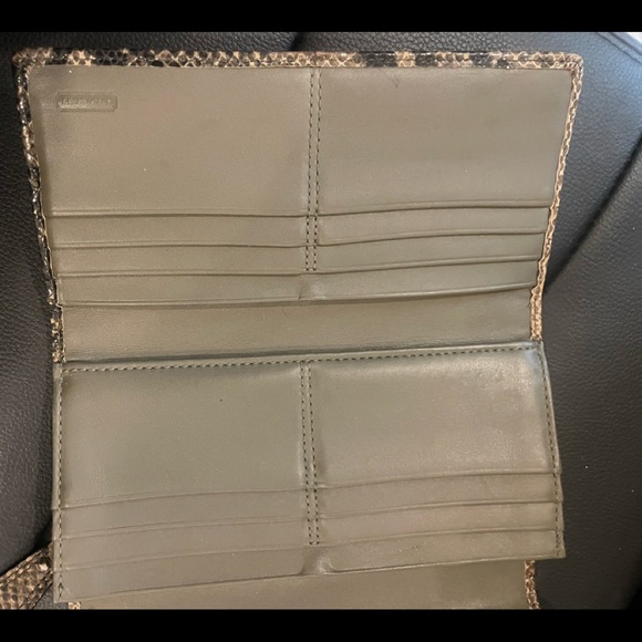 Coach leather wallet - Picture 4 of 6